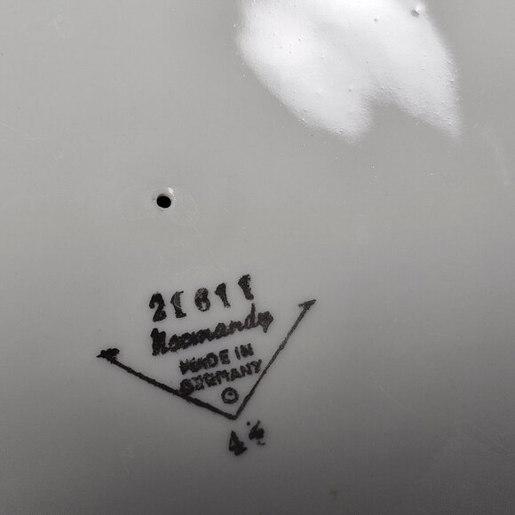 Edelstein Normandy Open Serving Bowl & Covered Bowl Made in Germany 10" - Picture 6 of 16